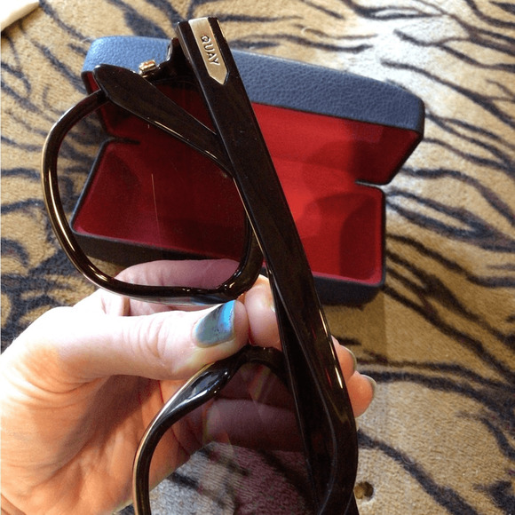 NEW ! Rae Quay Act natural DEEP MBER COCOA Quay Australia Sunglasses main image 4